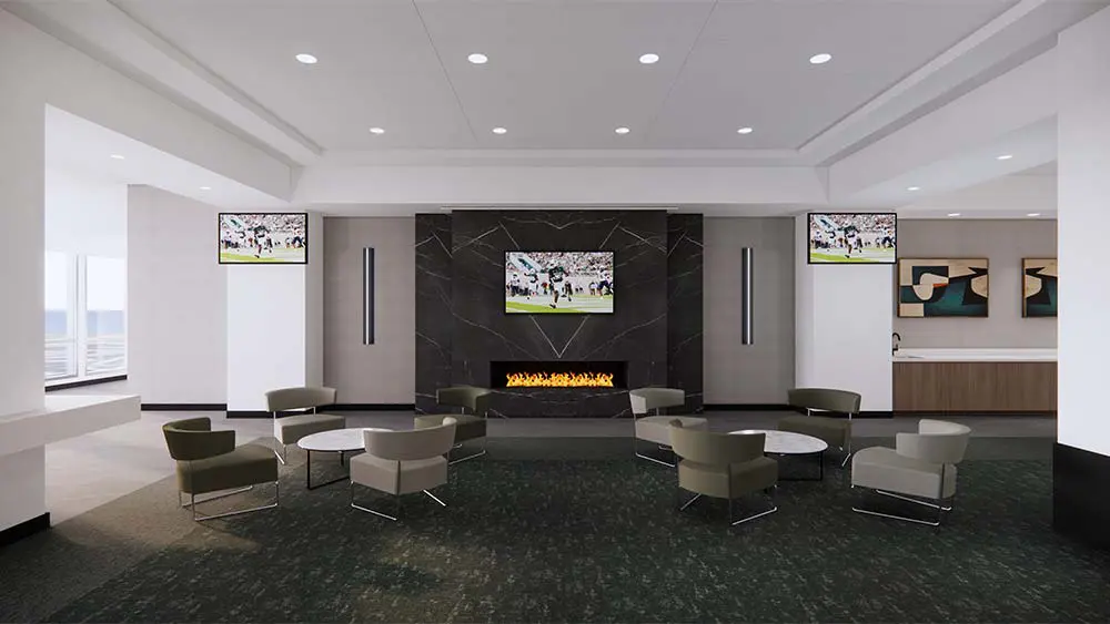 Rendering of facility