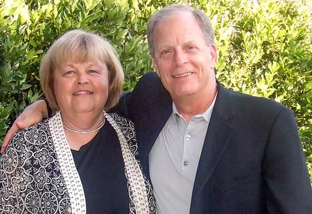 Margie and Charley Eisele posing together