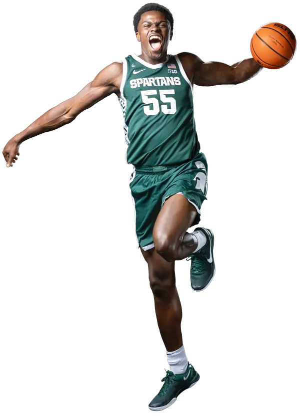 Men's basketball player