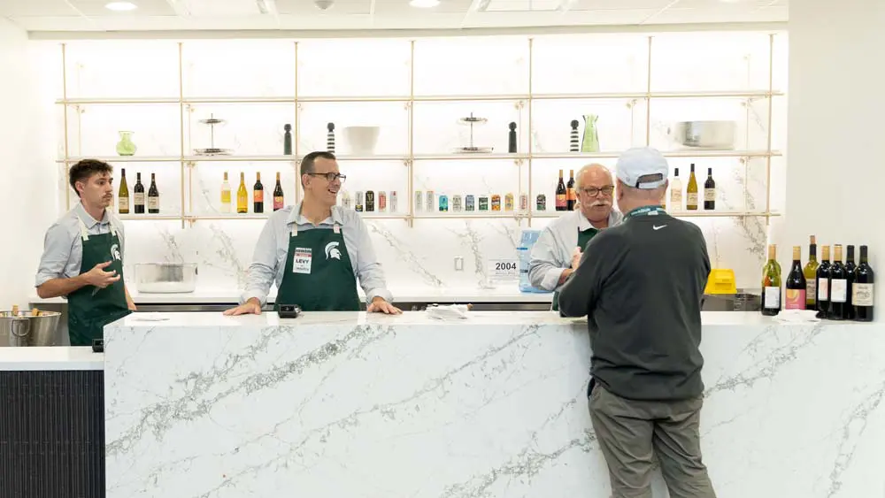 Rendering of kitchen facility