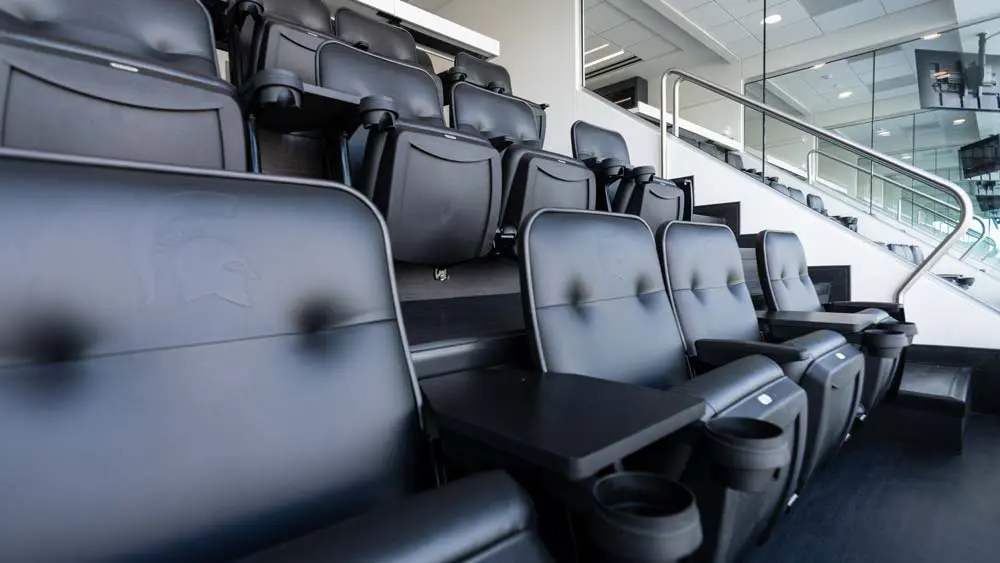 Rendering of locker room